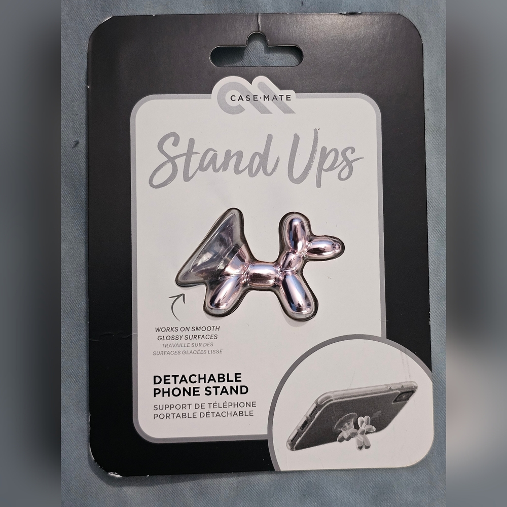 (1) NEW Case-Mate Stand Ups Detachable Cell Phone Stand - Pink 📱